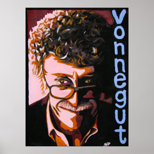 Kurt Vonnegut Poster (Vorne)