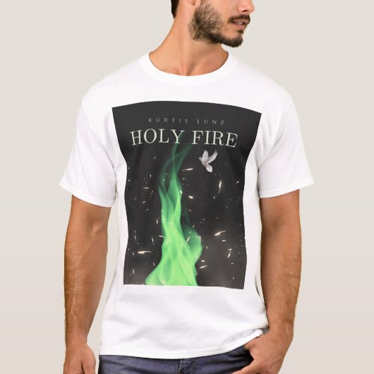 Kurtis Lunz Holy Fire White T - Shirt (Vorderseite)