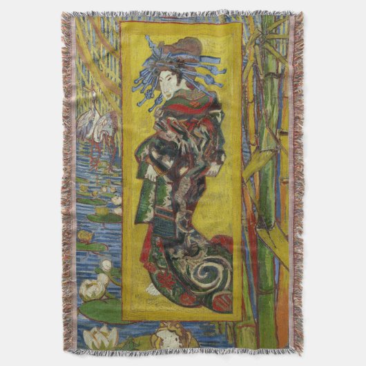 Kurtisane nach Eisen durch Vincent van Gogh Decke (Vorderseite Vertikal)