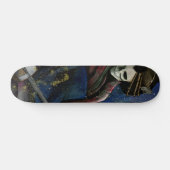 Kurtisane und Samisen Skateboard (Horizontal)
