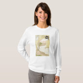 Kurtisanen-Knien T-Shirt (Vorne ganz)