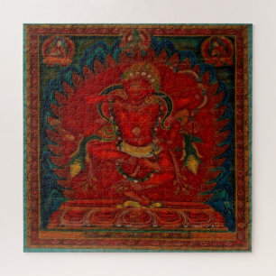 Kurukulla aus dem tibetischen Buddhismus Puzzle