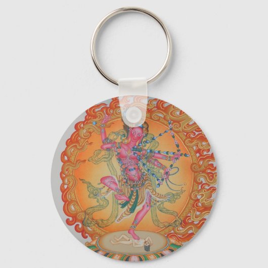 Kurukulla-Schlüsselanhänger Schlüsselanhänger (Vorderseite)