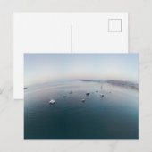 Kurve Erdschiffe Postkarte (Vorne/Hinten)