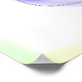 Kurve Formen mit Fluidität Poster (Ecke)