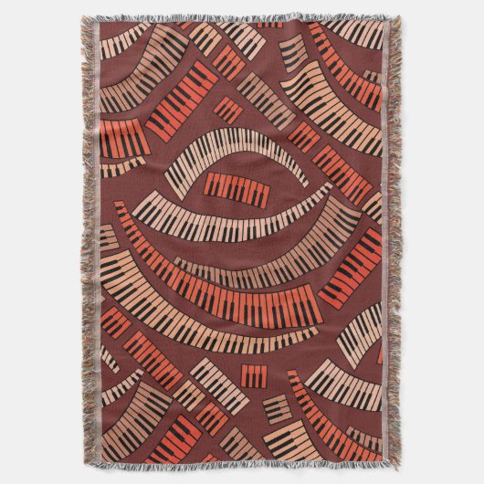 Kurve Klaviertasten Decke (Vorderseite Vertikal)