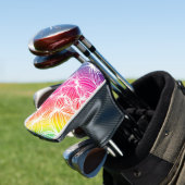 Kurve Regenbogenlinien Golf Headcover (In Situ)