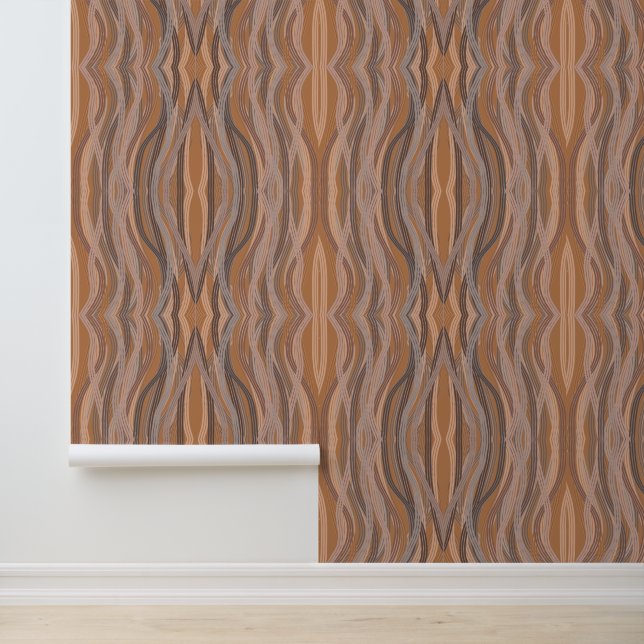 Kurve Verbindungen Tapete (Anwendung)