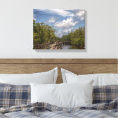 Kurve Wegstrecke Leinwanddruck (Insitu (Schlafzimmer))