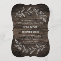 Kurve Zweige | Feierliche Hochzeit aus Holz