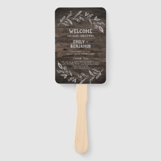 Kurve Zweige | Programm für Holzverheiratungen Fächer (Vorderseite)