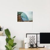 Kurven der Kante Poster (Heimbüro)