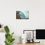 Kurven der Kante Poster (Heimbüro)