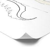 Kurven des Spine Poster Chiropraktik (Ecke)