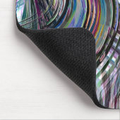 Kurven, die wie eine Weltraum-Straße aussehen, bun Mousepad (Ecke)