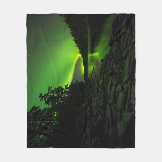 Kurven Fleecedecke (Vorderseite)