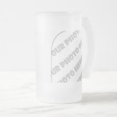 Kurven-Foto mattierter Stein - schaffen Sie Ihre Mattglas Bierglas (VorderseiteRechts)