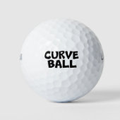 Kurven Golfball (Vorderseite)