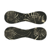 Kurven in Khaki-Farbe und dunklem Hintergrund Baseball (Paneele)