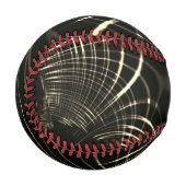 Kurven in Khaki-Farbe und dunklem Hintergrund Baseball (Vorderseite Links)