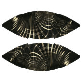 Kurven in Khaki-Farbe und dunklem Hintergrund Football (Paneele)