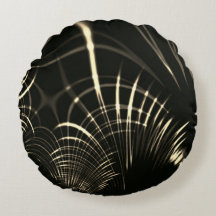 Kurven in Khaki-Farbe und dunklem Hintergrund