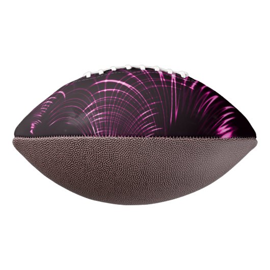 Kurven in rosa Farbe und dunklem Hintergrund Football (Gedreht 90)