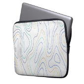 Kurven Laptopschutzhülle (Vorderseite Links)