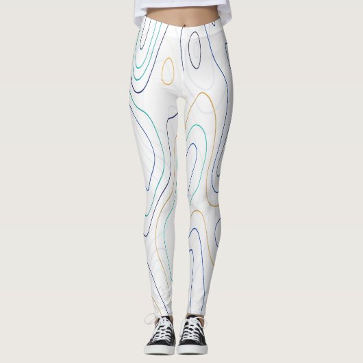 Kurven Leggings (Vorderseite)