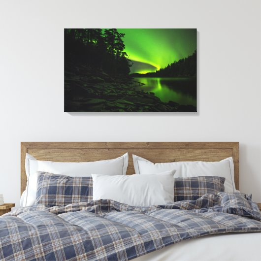 Kurven Leinwanddruck (Insitu (Schlafzimmer))