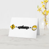 Kurven + MX5 = Spaß Karte (Gelbe Blume)