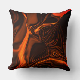 Kurven oder Wellen Korallen, über dunklen Fonds Kissen