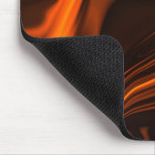 Kurven oder Wellen Korallen, über dunklen Fonds Mousepad (Ecke)