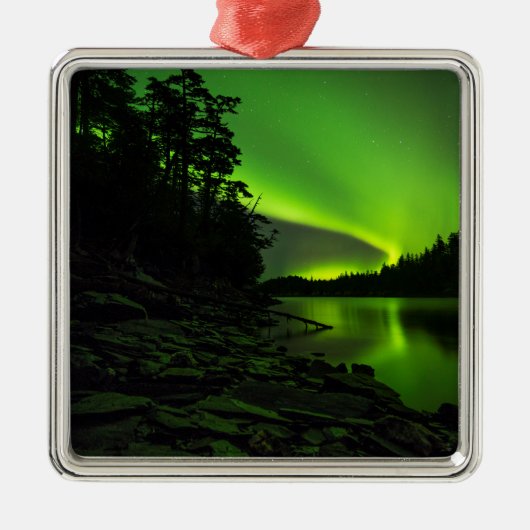 Kurven Ornament Aus Metall (Vorne)