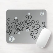 KURVEN UND DIAMONEN MOUSEPAD (Mit Mouse)