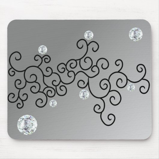 KURVEN UND DIAMONEN MOUSEPAD (Vorne)