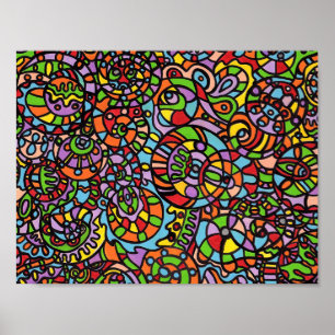 Kurven und Scherben Poster