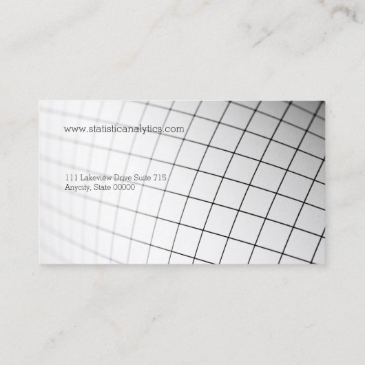 Kurven Visitenkarte (Rückseite)