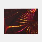 Kurven von Rosa bis "Feuerfarbe" Fußmatte (Vorderseite)