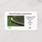 Kurvenbrücke Visitenkarte (Vorderseite)