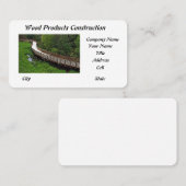 Kurvenbrücke Visitenkarte (Vorne/Hinten)