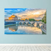 kurvenförmige Leinwand (Insitu (Holzboden))