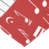 Kurvenklavierschlüssel und musikalische tischdecke (Schrägansicht)