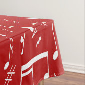 Kurvenklavierschlüssel und musikalische tischdecke (Beispiel)