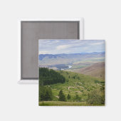 Kurvenreiche Straße Magnet (Vorderseite/Rückseite)