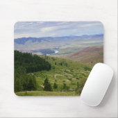 Kurvenreiche Straße Mousepad (Mit Mouse)