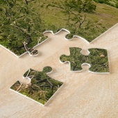 Kurvenreiche Straße Puzzle (Seite)