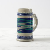 kurvenreiche Straßen Bierglas (VorderseiteRechts)