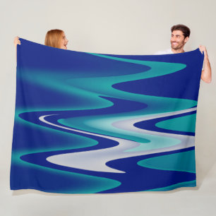 kurvenreiche Straßen Fleecedecke