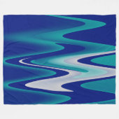 kurvenreiche Straßen Fleecedecke (Vorderseite (Horizontal))